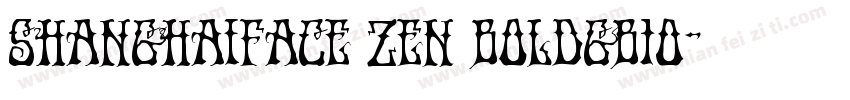 shanghaiface zen boldgb10字体转换